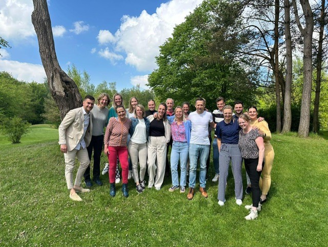 Groepsfoto opgroeien en zo